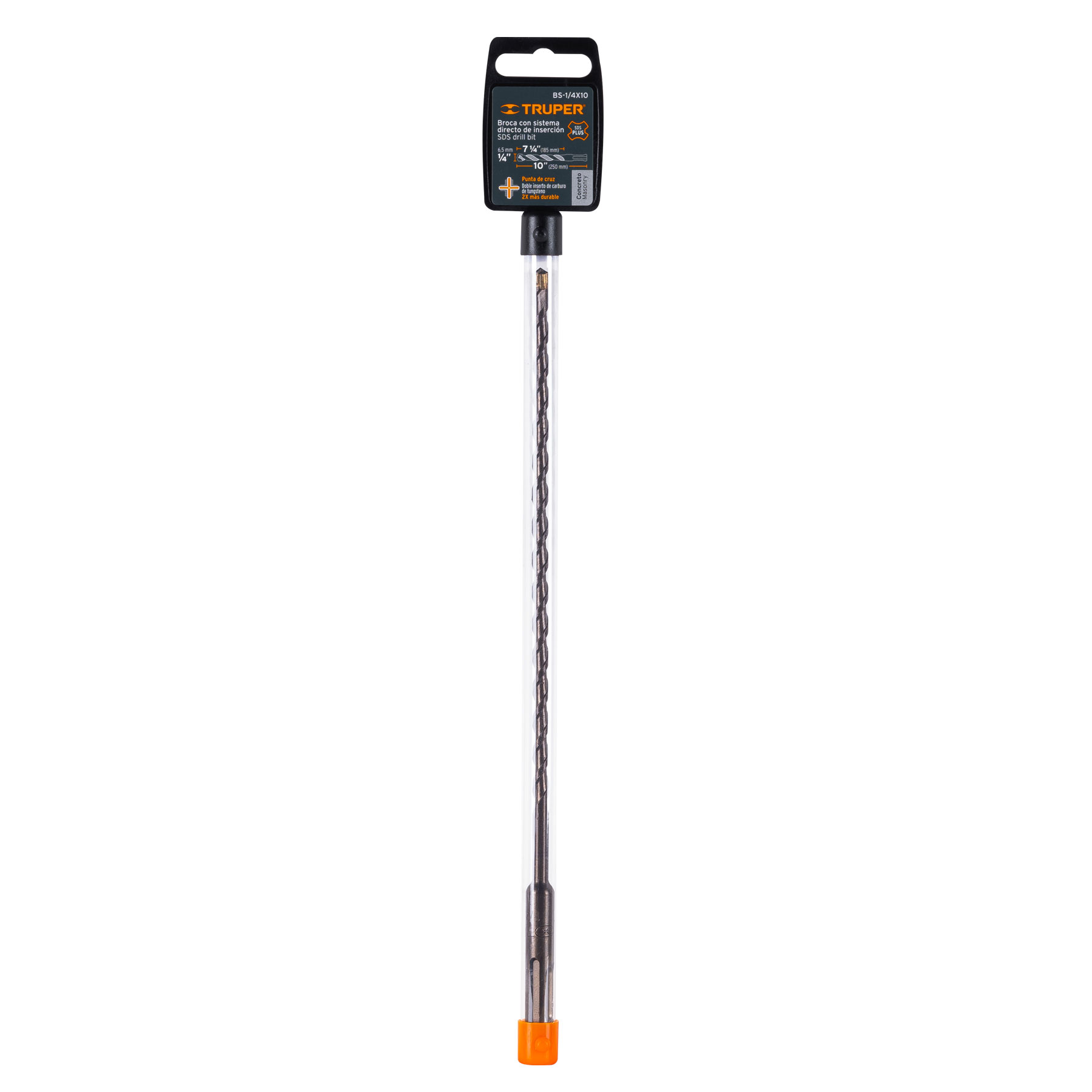 BROCA SDS PLUS 1/4 X 10″, TRUPER