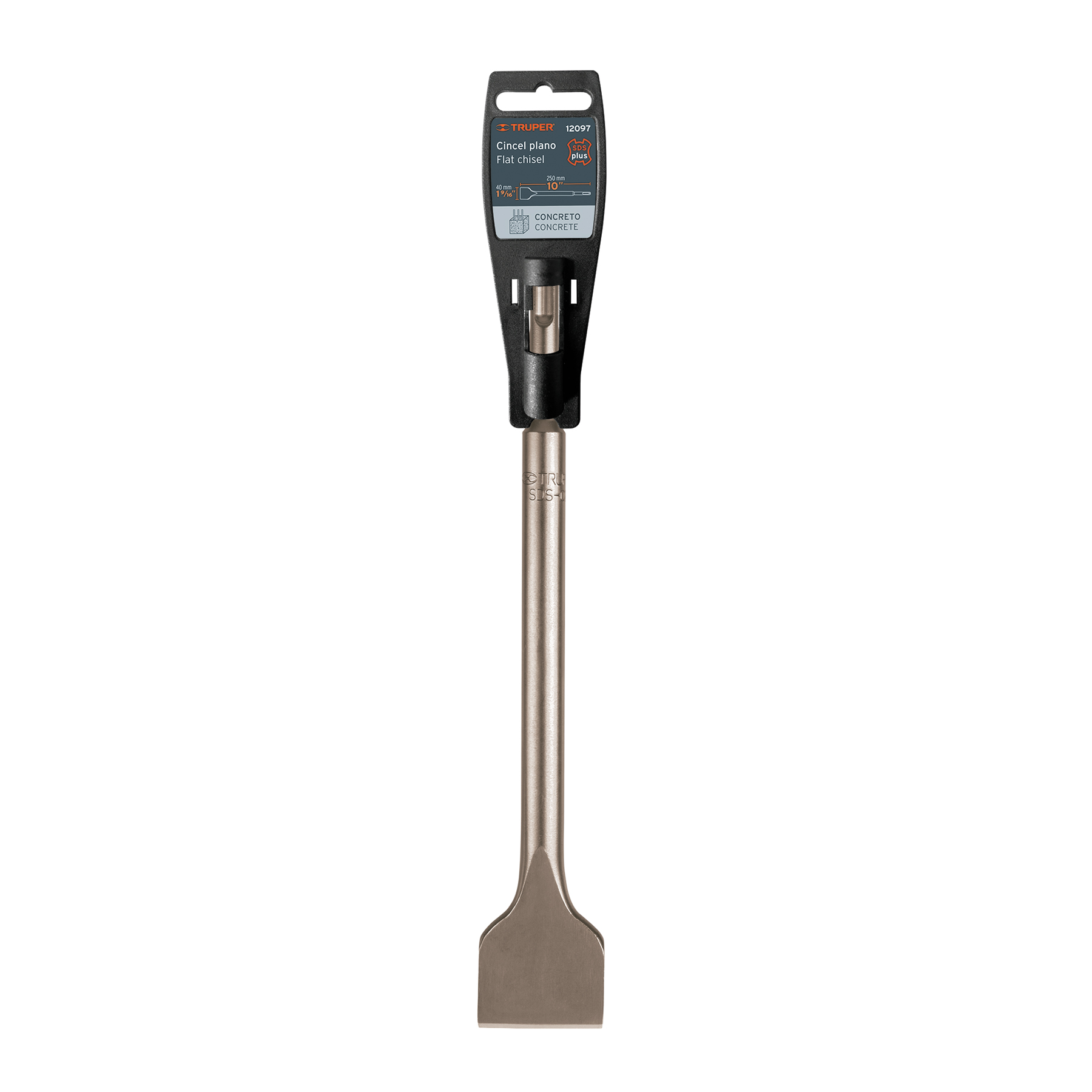 CINCEL PLANO GRUESO SDS PLUS 1-1/2″ X 10″, TRUPER