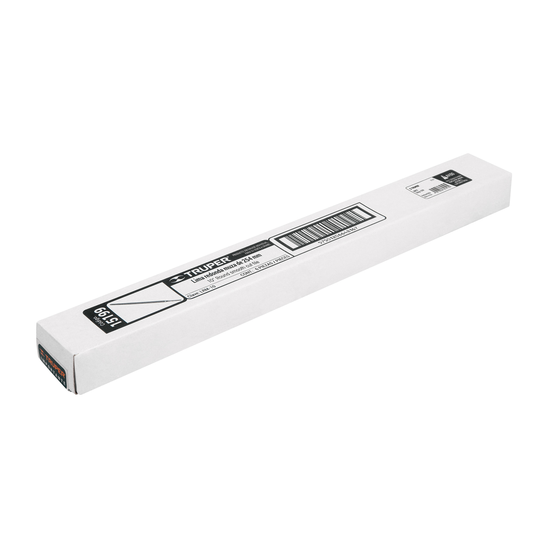 LIMA REDONDA MUZA 10″, TRUPER