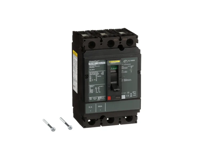 INTERRUPTOR ZAPATAS 3P 15A 600V HDL36015