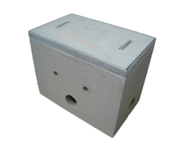 REGISTRO DE FIBRA TAPA POLIM 50 X 80 X 65