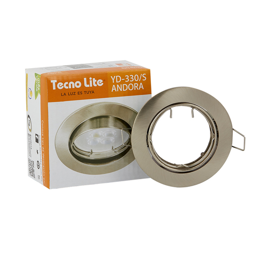 ANDORA-LÁMPARA DOWNLIGHT EMPOTRABLE DIRIGIBLE, POTENCIA MÁX. 6 W, BASE GX5.3.
