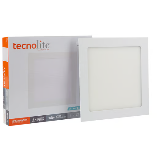 LAMPARA DOWNLIGHT EMPOTRABLE 18W CUADRADO