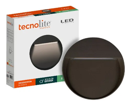 LÁMPARA DE MURO SOBREPONER 24 W LUZ CÁLIDA