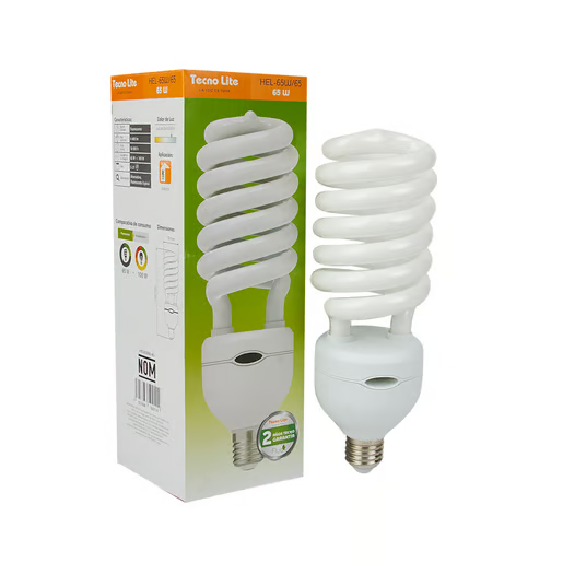FOCO ESPIRAL 65W E27