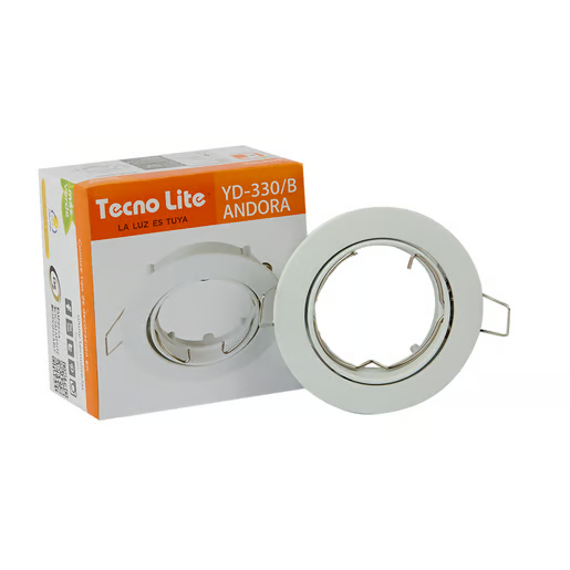 LÁMPARA DOWNLIGHT EMPOTRABLE BASE GX5.3 DIRIGIBLE