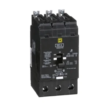 INTERRUPTOR TERMOMAGNETICO 3P 100A EDB34100