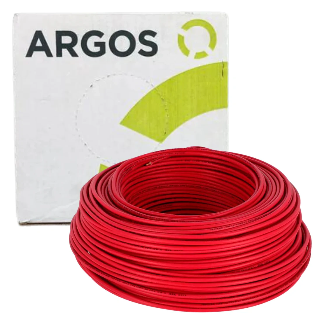 CABLE NYLON THHN ARGOS CAL.10 ROJO