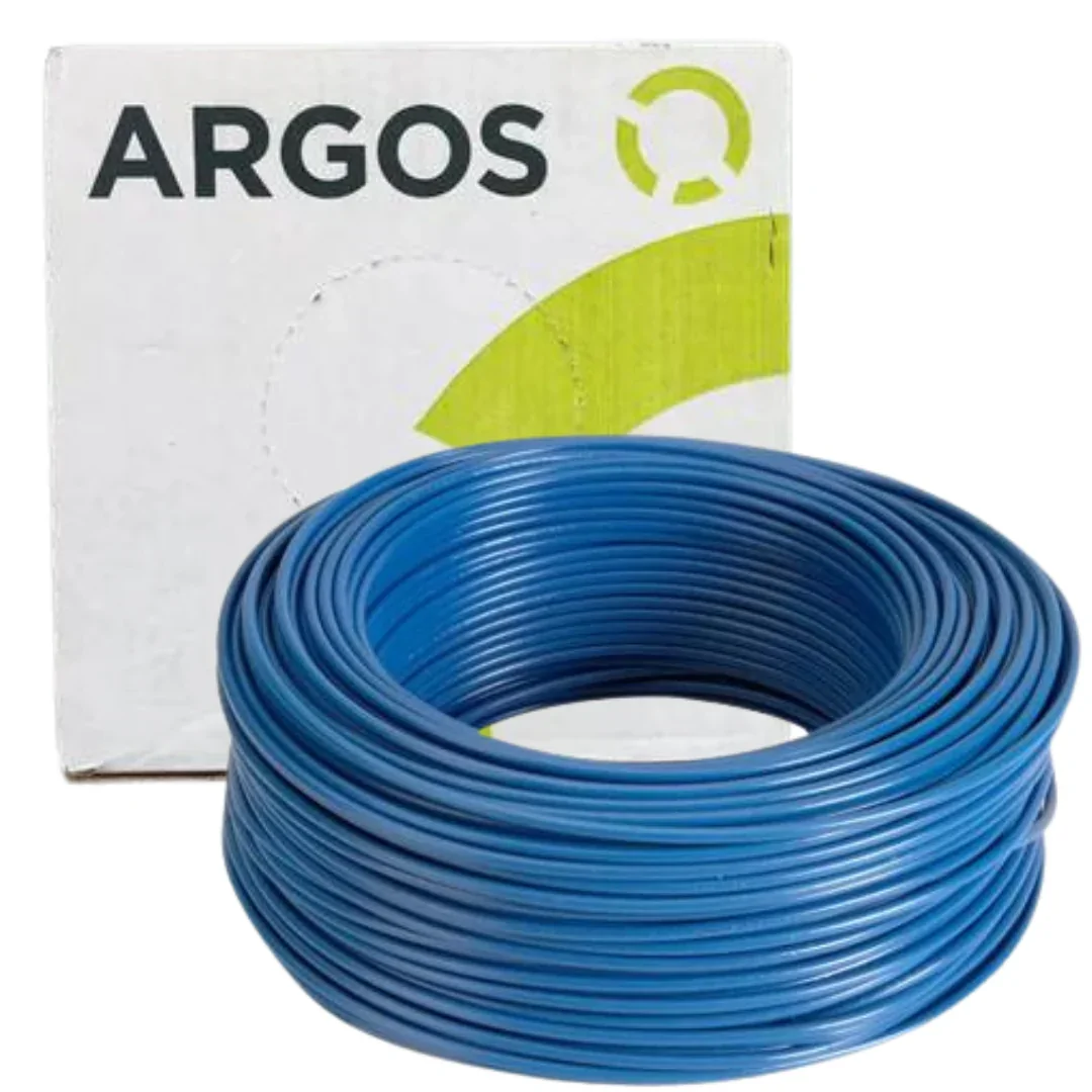 CABLE NYLON THHN ARGOS CAL.8 AZUL