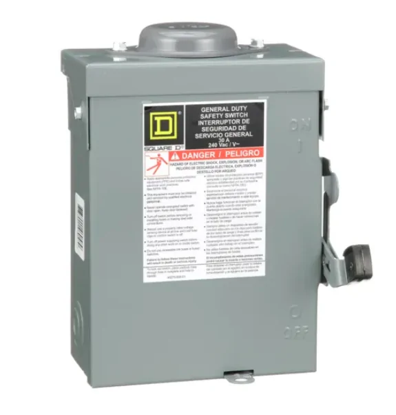 INTERRUPTOR D221NRB 30A 2 POLOS 240V NEMA3R