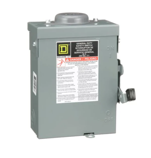 INTERRUPTOR D321NRB 60A 2 POLOS  240V