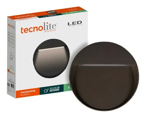 LUZ LED EXTERIOR PARA SOBREPONER EN MURO 24W